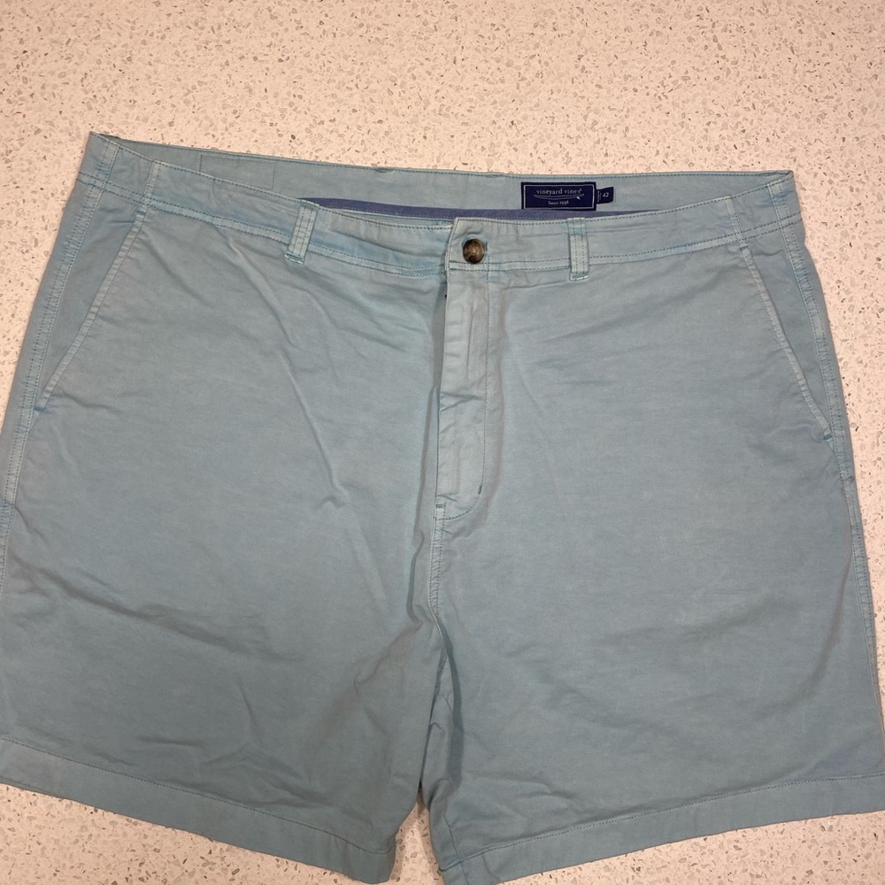 Vineyard Vines 9” Aqua Blue Shorts